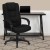 Flash Furniture GO-5301B-BK-GG Black Fabric High Back Executive Office Chair addl-3