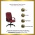Flash Furniture GO-5301B-BY-GG Burgundy Fabric High Back Executive Office Chair addl-1