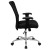 Flash Furniture GO-5307B-GG Black Mesh Office Computer Chair with Chrome Base addl-3