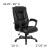 Flash Furniture GO-7194B-BK-GG Black Leather Office Chair addl-1
