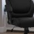 Flash Furniture GO-724M-MID-BK-LEA-GG Black Leather Mid Back Contemporary Office Chair addl-6