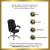 Flash Furniture GO-725-BK-LEA-GG Black Leather Office Chair, High Back addl-1