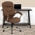 Flash Furniture GO-725-BN-GG Brown Microfiber High Back Office Chair addl-3