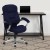 Flash Furniture GO-725-NVY-GG Navy Blue Microfiber High Back Office Chair addl-2