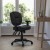 Flash Furniture GO-930F-BK-LEA-ARMS-GG Black Leather Multi Function Task Chair with Arms addl-4
