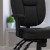 Flash Furniture GO-930F-BK-LEA-ARMS-GG Black Leather Multi Function Task Chair with Arms addl-6