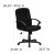 Flash Furniture GO-ST-6-BK-GG Mid-Back Black Fabric Executive Office Chair addl-1