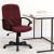 Flash Furniture GO-ST-6-BY-GG Mid-Back Burgundy Fabric Executive Office Chair addl-3