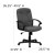 Flash Furniture GO-ST-6-GY-GG Mid-Back Gray Fabric Executive Office Chair addl-1