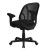 Flash Furniture GO-WY-05-A-GG Black Mid Back Mesh Computer Task Chair with Arms addl-2