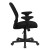 Flash Furniture GO-WY-05-A-GG Black Mid Back Mesh Computer Task Chair with Arms addl-3