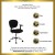 Flash Furniture H-2376-F-BK-ARMS-GG Mid-Back Black Mesh Task Chair with Arms and Chrome Base addl-2