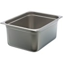 TigerChef Stainless Steel Half Size Anti-Jam Steam Table Pan with Lids 6" Deep - 2 pcs addl-3