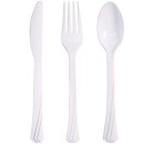 TigerChef Red, White & Blue Plastic Flatware Party Set , 144/Pack addl-4