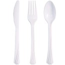 TigerChef Red, White & Blue Plastic Flatware Party Set , 132/Pack addl-4