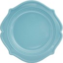 TigerChef Sea Blue Scalloped Rim Disposable Plates Set, Includes 10" and 8" Plates, Service for 48 addl-1