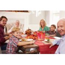 TigerChef 5 Compartment Clear Cutlery Utensil Napkin Caddy Organizer addl-4