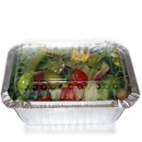 TigerChef Oblong Aluminum Foil Pan Containers with Board Lids, 5.56" x 4.56" x 1.63" - 100 pcs addl-1