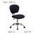 Flash Furniture H-2376-F-GY-GG Mid-Back Gray Mesh Task Chair with Chrome Base addl-1