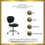 Flash Furniture H-2376-F-GY-GG Mid-Back Gray Mesh Task Chair with Chrome Base addl-2