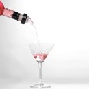 TigerChef Measured Liquor Pourer with Collar, Red, 1 oz., 6/Pack addl-5