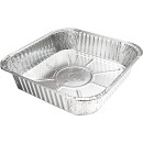 TigerChef Disposable Aluminum Foil Square Baking Pans 8" x 8" - 30 pcs addl-1