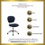 Flash Furniture H-2376-F-NAVY-GG Mid-Back Navy Blue Mesh Task Chair with Chrome Base addl-2
