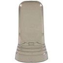 TigerChef Plastic Measured Liquor Pourer without Collar, Red, with Pourer Dust Covers 1 oz., 24/Pack addl-2