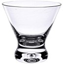 TigerChef Polycarbonate Heavy Base Cocktail Glass 8 oz.- 6/Pack addl-1