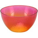 TigerChef Heavy Duty Neon Disposable Plastic Bowls Set , Pink and Orange, 30 oz. - 4 pcs addl-1