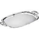 TigerChef Chrome-Plated Oblong Serving Tray 19-1/2" x 12-1/2" - 2 pcs addl-1