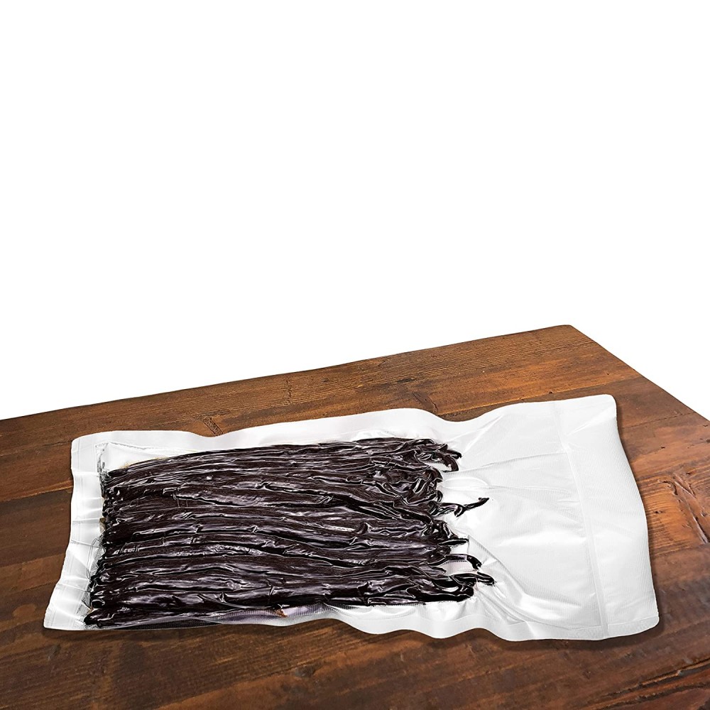 50 Ugandan Grade A Bourbon Vanilla Beans - 5-6 Inch, 2023 Harvest, Gourmet, Organic, No Additives