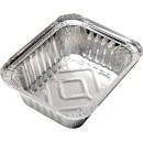 TigerChef Disposable Aluminum Foil Pans, 1-Lb., 5.56" x 4.56" x 1.63" - 15 pcs addl-1