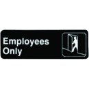 TigerChef Restrooms & Employees Only Signs - 2 pcs addl-2