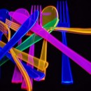 TigerChef Neon Plastic Party Cutlery Sets, Forks, Knives, Spoons, 384/Pack addl-8