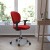 Flash Furniture H-2376-F-RED-ARMS-GG Mid-Back Red Mesh Task Chair with Arms and Chrome Base addl-2