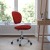 Flash Furniture H-2376-F-RED-GG Mid-Back Red Mesh Task Chair with Chrome Base addl-3