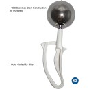 TigerChef Easy Grip Ergonomic Squeeze Handle White Disher 5-1/3 oz. addl-2