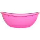 TigerChef Heavy Duty Neon Disposable Plastic Oval Contoured Bowls Set, 80 oz. - 4 pcs addl-1