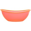 TigerChef Heavy Duty Neon Disposable Plastic Oval Contoured Bowls Set, 80 oz. - 4 pcs addl-2