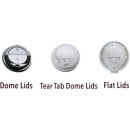 TigerChef Disposable Hot Coffee Cup Lids For 10 - 20 oz. Paper Hot Cups, 1000/Pack addl-1