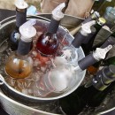 TigerChef 9-Pack Plastic Measured Liquor Pourers without Collar with Pourer Dust Covers addl-3