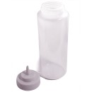 TigerChef Clear Plastic Squeeze Bottles 12 oz. - 3/Pack addl-1
