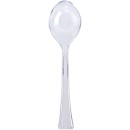 TigerChef Heavy Duty Disposable Clear Plastic Serving Utensils, Set of 12 addl-1