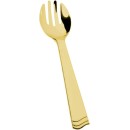 TigerChef Gold Heavy Duty Disposable Plastic Serving Spoon/Fork Set, 6 Sets addl-2