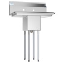 Koolmore SA101410-10B3 30" One Compartment Stainless Steel Sink with Two Drainboards addl-2