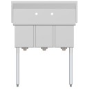 Koolmore SC101410-N3 36" Three Compartment Stainless Steel Sink addl-3