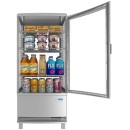Koolmore CDCU-3C-SV 17" Countertop Glass Sided Display Refrigerator in Silver addl-3