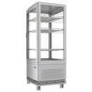 Koolmore CDCU-3C-SV 17" Countertop Glass Sided Display Refrigerator in Silver addl-1