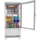 Koolmore CDCU-3C-WH 17" Countertop Glass Sided Display Refrigerator in White addl-2